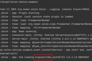 我把 Solon 打包成了native image，速度快的惊人