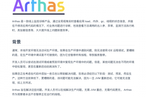 学会 Arthas Java诊断工具排查问题，日常开发效率直接起飞！！