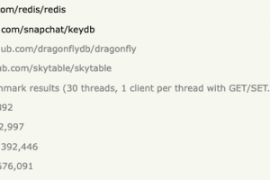 Dragonfly世界上最快的内存数据库