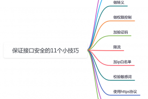 如何保证接口的安全性？
