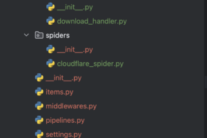 用Scrapy爬取5秒盾站点