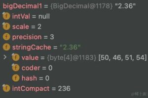 BigDecimal为什么可以不丢失精度