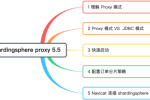 带你快速入门 shardingsphere-proxy